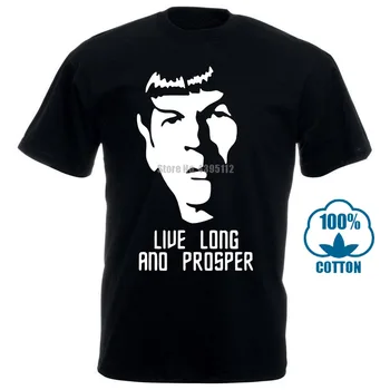 Spock Star Trek Nimoy Viață Lungă Și Prosperă Tricou T-Shirt Tocilar T Shirt