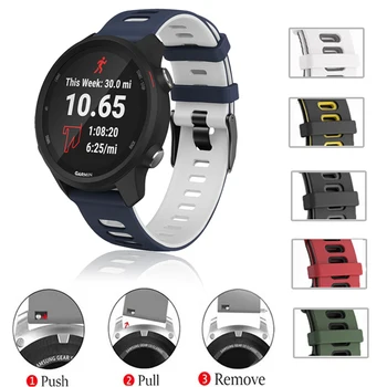 Sport Banda de Silicon Pentru Huami Amazfit GTR 42/47mm Watchband Încheietura Curea 20mm 22mm Moda brățară Brățară Dotari