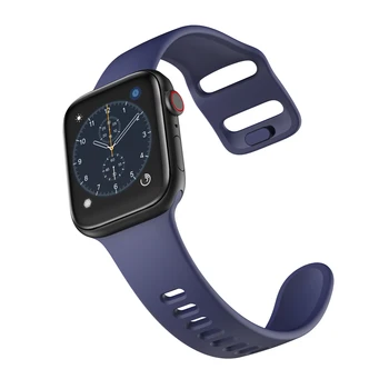 Sport curea pentru Apple watch band 44mm 40mm iWatch trupa 38mm 42mm Lichid de Silicon curea bratara Apple watch serie 6 5 4 3 se