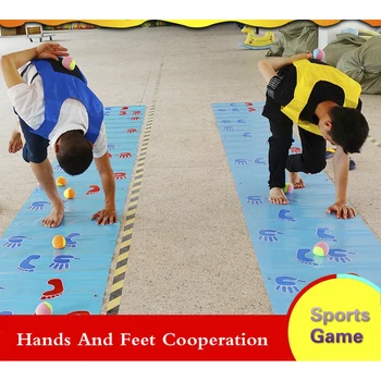 Sport În Aer Liber, Jucării Mâinile Și Picioarele Cooperare Joc Rogojini Jocuri Distractive Recuzită Echipa De Activități De Formare Sens Echipament Pentru Copii