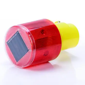 Sport în aer liber, Solar LED Strobe Avertizare Lumina Roșie Camping Alpinism Con de Semnalizare de Siguranță de Urgență Flicker Far Lampă Drumeții Instrumente