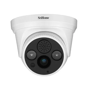 Sricam SH030 3.0 MP Dome Camera IP H. 265 de Securitate CCTV Camera Wifi Două căi Audio Alarmă Împinge ONVIF de Supraveghere Video Funcționează Pe NVR