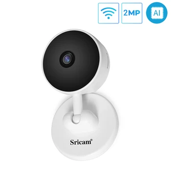 Sricam SP027 HD 1080P Inteligente AI WiFi Camera IP 2MP Două sensuri de Voce IR Noapte Viziune Monitor Copil Acasă de Securitate, Camere de Supraveghere