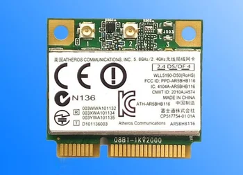 SSEA en-Gros imagini inedite cu placa Wireless pentru Atheros AR9382 AR5BHB116 2.4 G/5G PCI-E Card de 450Mbps