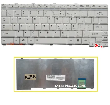 SSEA Noi NE tastatură alb Pentru Toshiba Satellite U300 U305 M600 tastatura Laptop