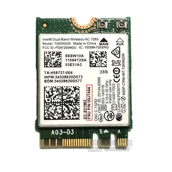 SSEA pentru Intel Wireless-AC 7265 7265NGW 802.11 ac WiFi, Bluetooth 4.0 unitati solid state 867M Carte pentru LENOVO 00JT464