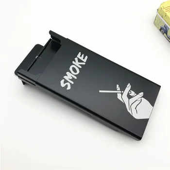 Standard Uri de Stil din Aliaj de Aluminiu Țigară Cazul de Fata Baiat de 20 de Țigară, Cutii Acoperi Murdar Fumat cu Laser Gravat pentru Totdeauna