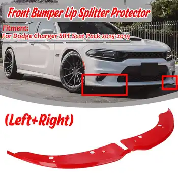 Stanga+Dreapta Masina Bara Fata Splitter Buze Deflector Buzele Difuzor Spoiler Protecție Pentru Dodge Charger SRT Scat Pack-2019