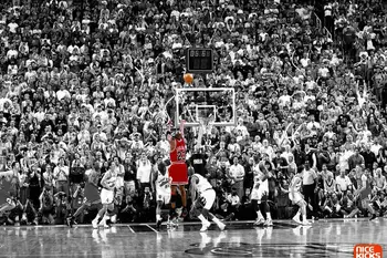Star de baschet Michael Jordan arta de imprimare poster mătase sau pânză 16x24 24x36 inch, camera de zi de decorare dormitor