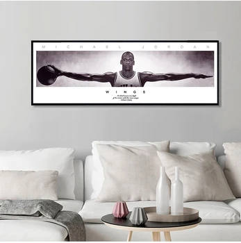 Star de baschet Michael Jordan Poster Star MVP Arta de Perete Panza Imagini Living Studia Pictura Decorațiuni Murale