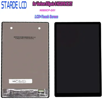STARDE LCD pentru Verizon Elipsă 8 HD2016 XLTE Display LCD Digitizer Touch Screen Panel Senzor N080ICP-G01 Asamblare
