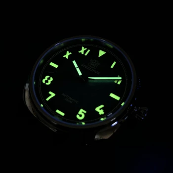 STEELDIVE 1936 Unic Californian Dive Watch 200m de Cristal Safir Ceasuri Automate Oameni Auto Vânt 42mm poloneză Ceas din Oțel Om