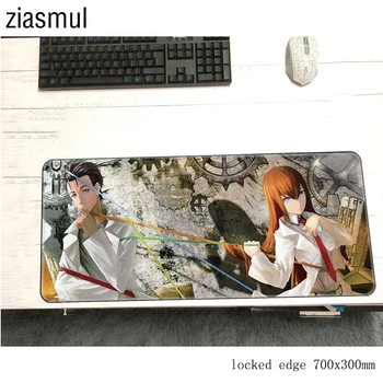 Steins gate padmouse 700x300x2mm gaming mousepad joc Profesionale mouse pad gamer birou calculator Indie Pop mat notbook mousemat