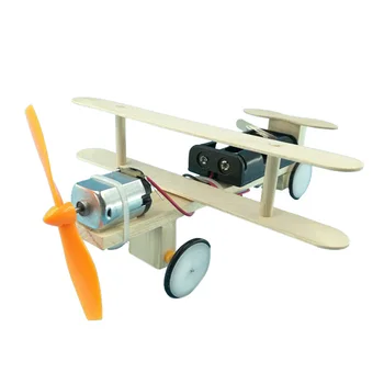 STEM DIY Avion Școală Auto Experiment științific kit Electronice, seturi de construcții de Învățământ Fizica jucarii pentru Copii de 8 ani