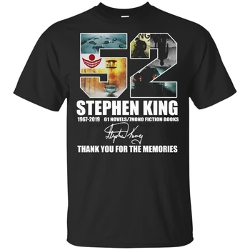 Stephen King Multumesc pentru Amintiri Semnătura Tricou Barbati Femei Unisex Tee