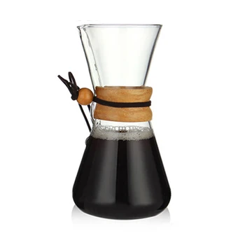 Sticlă Rezistentă La Căldură Ibric De Cafea Cafea Brewer Cupe Numărat Filtru De Cafea Barista Filtru