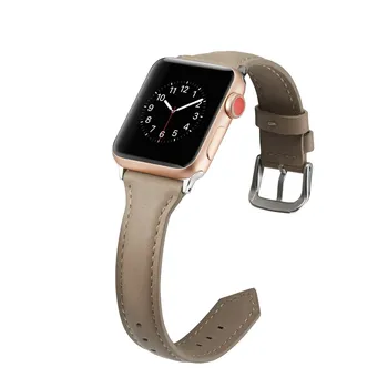 Stil de moda Watchband pentru Apple Watch Seria 1 2 3 4 5 benzi din Piele pentru Apple Watch 38mm Curea 40mm 42mm Bratara 44mm