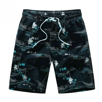 Stil de vară 2020 Bărbați pantaloni Scurți de Plajă Scurt Respirabil iute Uscat Vrac Casual Hawaii Imprimare pantaloni Scurți Om Plus Dimensiune 6XL