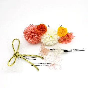 Stil japonez de Apă de flori de Plumb Fine Nod Flori Artificiale Agrafe Kimono Noi Accesorii de Par Costum