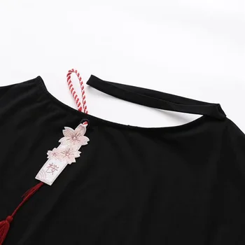 Stilul Harajuku cu mânecă scurtă T-shirt-coreean sălbatice vara fete cool haine 2019 Topuri