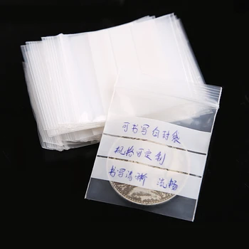 StoBag 16wire Transparent cu Fermoar Pungi de Plastic Poate Scris Sac de Antichități, Suveniruri Pachet Consumabile Șuruburi Poli Vid Clar Saci