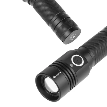 Stralucitoare Lanterna LED-uri XHP50 Tactice Lanterna USB Reîncărcabilă Linterna Impermeabil Lampa Strălucitoare Lanternă utilizare Baterie 18650