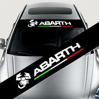 Styling auto Automobile eflective Parbriz Banner Decal Autocolant Auto Pentru Fiat 500 ABARTH Auto Exterio styling auto