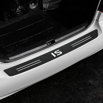 Styling auto Bara Spate Portbagaj Protector Autocolant pentru Lexus CT200h F-Sport ES LS, GS LC RC GC RX UX NX LX GX Accesorii pentru Decor
