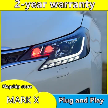 Styling auto Lampă de Cap pentru Toyota Mark X Faruri 2013-2017 Judit LED Faruri LED DRL LED sursă de lumină Accesorii