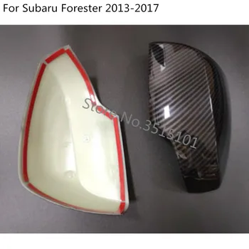 Styling auto retrovizoare Oglinda geam Oglinda, Capac ornamental cadru Pentru Subaru Forester 2013 2016 2017