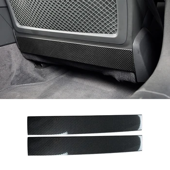 Styling auto Seat Kick-dovada Decorative Capacul Panoului Ornamental din Oțel Inoxidabil Pentru Audi A6 C8 2019 Accesorii de Interior