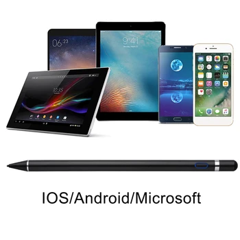 Stylus Capacitiv Universal pentru iPad Active Touch Pen pentru Telefon Mobil, Tableta PC, Desen, Pictura Inteligent Creion pentru Android/Apple