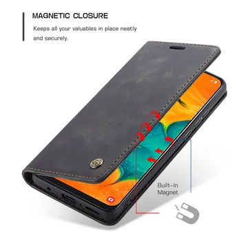 Sukoly Magnetic Portofel din Piele de Caz Pentru Samsung Galaxy S20 FE Nota 20, Ultra A21S S20 Ultra S10 Plus A51 A71 A50 A70 Suport stativ
