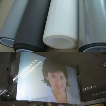 Sunice 1.52x2m Spate Proiecție de Film Auto-Adeziv Clar Proiector Holografic Ecran Material Geam Film Autocolante