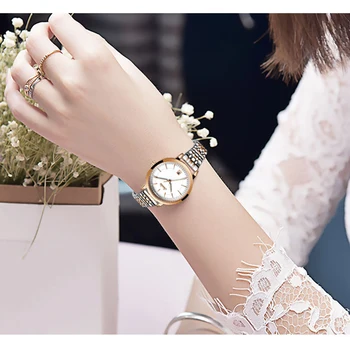 SUNKTA Femeie Ceasuri a Crescut de Aur Top Brand de ceasuri de Lux pentru Femei Cuarț Impermeabil Femei Ceas Doamnelor Fată Ceasuri Soția Cadou+Cutie