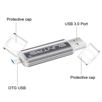 Suntrsi Unitate Flash USB 3.0 8gb 16g 32GB 64G pen drive 128G Pendrive impermeabil stick usb флэш-накопите u-disk-cheie cadou pentru PC