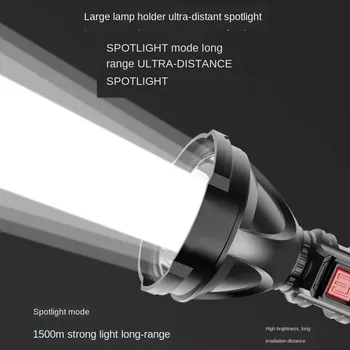 Super Bright Led Reîncărcabilă Lampă de Forțele Speciale Mici Mini Lanterna Lumină Puternică Portabil Multi-functional, Durabil Lampa