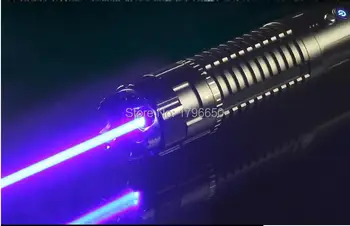Super-Puternic! Militar 5000000m 500w 450nm Laser Albastru Pointer Lanterna Meciul de Ardere, a tăiat Lemne,a APRINS Tigara Cutie de Cauciuc