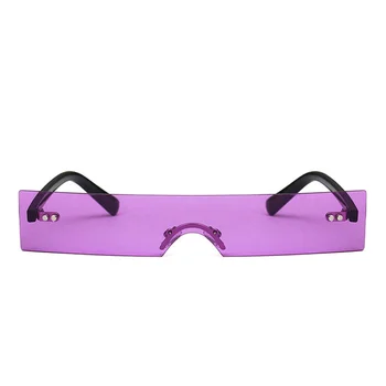 Super tare Designer de Lux ochelari de Soare pentru Femei Tendință Norrow Mici Lentile de Ochelari fără rame de ochelari de Soare pentru Barbati Gafas de sol hombre/mujer