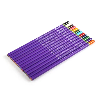 Superior 12Colors Pastel Creioane de Colorat Creioane din Lemn Creioane Colorate Set Pentru Scoala de Desen, Pixuri, Creioane de Artă