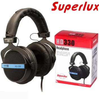 Superlux HD330 Semi-deschis Dinamic Audiofil Căști și Căști Pentru Monitorizare și Muzică de Divertisment DJ set cu cască