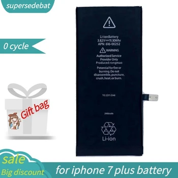 Supersedeb pentru Iphone 7 Plus Baterie pentru Iphone 7plus Acumulator pentru Iphone 7 Plus 128gb Original Baterii Litiu Urmări Comenzile