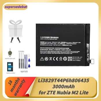 Supersedeba Baterie pentru ZTE Nubia Z11 Li3829T44P6h806435 NX531J Nubia M2 Lite M2Lite NX573J M2 JUCA NX907J Bateria Bateriile