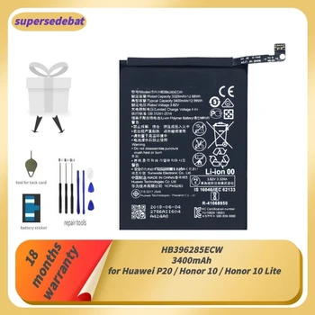 Supersedebat HB396285ECW Acumulator pentru Huawei P20 / Onoarea 10 / Onoare Lite 10 Baterii de Telefon de Reparații Bateria