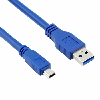 SuperSpeed USB 3.0 Cablu - Tip a Male Mini B 10-Pini de sex Masculin