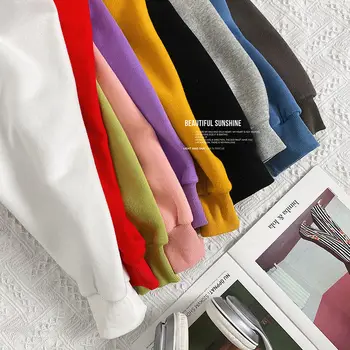 Supradimensionat de Toamnă Oameni Noi Hanorace 2020 Streetwear Bărbați Jachete cu Glugă de Culoare Solidă Om Casual cu Maneca Lunga Pulover Hoodies