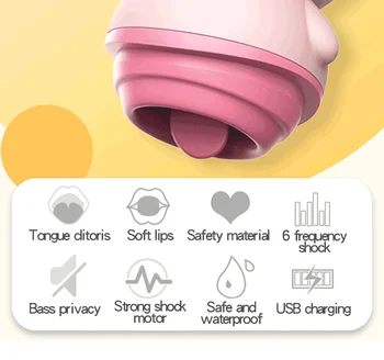 Supt Limba Vibrator Clit Biberon Fraier pentru Femei Stimulator Clitoris Oral Pizde Lins Jucarii Sexuale pentru Cupluri Adulți