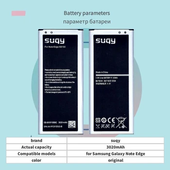 Suqy Mobil Baterie pentru Samsung Galaxy Note Edge N9150 N915 N915F/D/O/T N915K/L/S N915V/G Bateria pentru Galaxy Note Edge Baterii