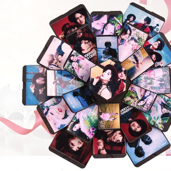 Surpriza Explozie Cuplu Minunat Cutie de Memorie Dragostea Diy Album Foto Aniversare Album de Crăciun, Cadouri de Ziua Îndrăgostiților Dragoste Fata Cadou