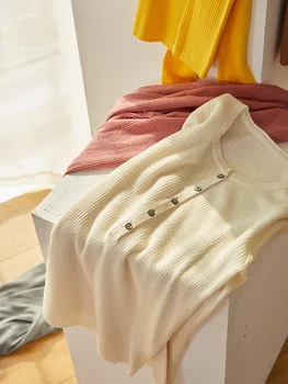 SuyaDream Femei pulovere de Lână Lână O de gât Pulovere Maneca Lunga Rib Solid se tricoteaza Pulovere 2020 Toamna Iarna Tricou Polo